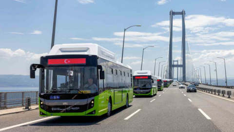 Büyükşehir'in yeni aldığı 81 otobüsten 30'u daha şehre ulaştı