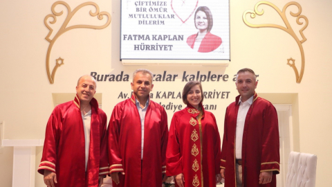 1 TL olan nikah salonlarından 3 ayda bin 107 çift faydalandı