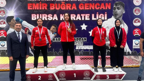 Körfezli karatecilerin turnuva başarısı