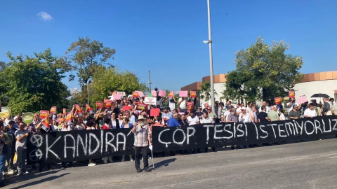 Kandıralılardan ÇED Toplantısı öncesi eylem