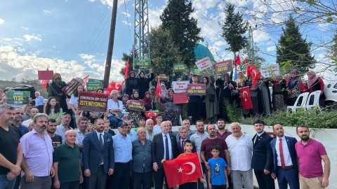 Çöp tesisini istemeyen Kandıralılar bu kez Özdağ’dan destek istedi