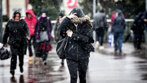 4 il için "sarı" uyarı: Sağanak ve kar yağışına dikkat!