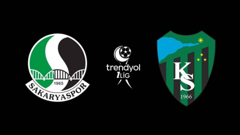 Sakaryaspor- Kocaelispor maçının ilk 11'i belli oldu