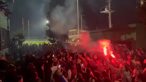 Başkan Söğüt Kocaelispor kafilesini karşıladı: 'Hedefimiz şampiyonluk'