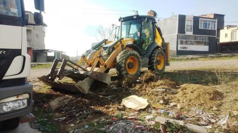 Dilovası'nda çevre temizliği için titiz çalışma
