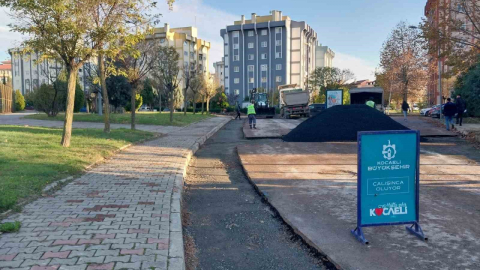 Çayırova'da bozulan yollar onarılıyor