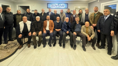 Serhat Duyar, KOVİAD'ta "kriz döneminde işletme yönetimi" hakkında önemli bir konferans verdi