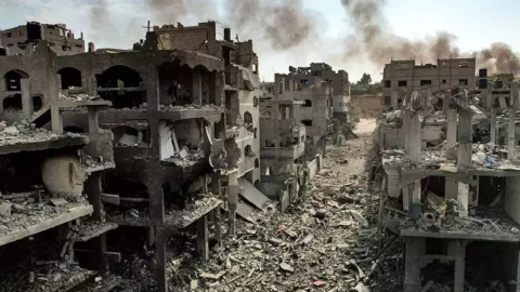 Gazze'de can kaybı 44 bin 786'ya yükseldi