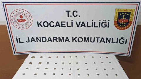 Kocaeli'de 59 sikke ele geçirildi