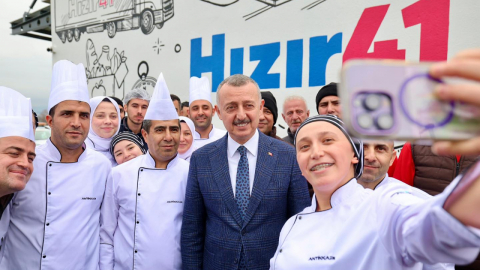 Türkiye’nin en büyük afet mutfağı 'hızır 41' hizmete açıldı
