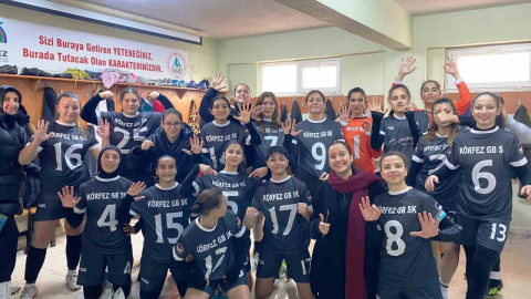 Körfezli kızlar Sakarya Serdivan'ı 5-0 yendi