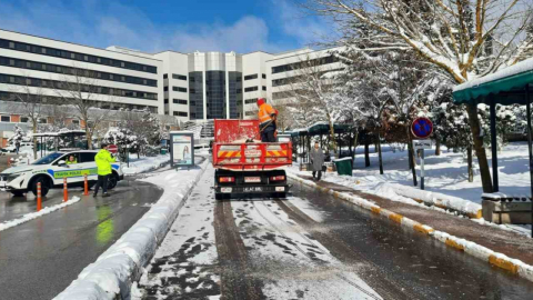 Buzlanamaya karşı 47 bin ton tuz kullanıldı