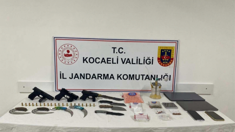 Kocaeli'de uyuşturucu operasyonu