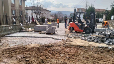 Havalar ısındı, üstyapı çalışmaları hızlandı