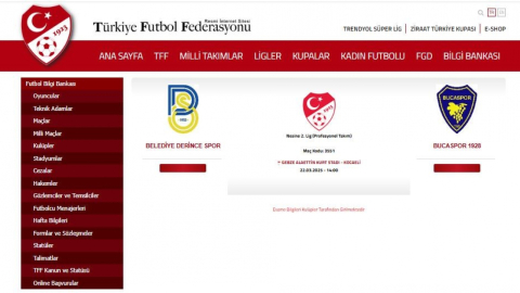Tek maçlık izin: Buca maçı Gebze'de oynanacak