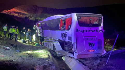 Aydın'da feci otobüs kazası: 1 ölü, 32 yaralı