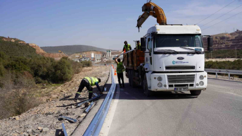 Hereke-Çerkeşli yoluna 3 kilometrelik otokorkuluk