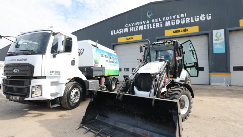 Çayırova'nın araç filosu güçleniyor
