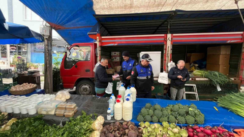 Semt pazarlarında denetim