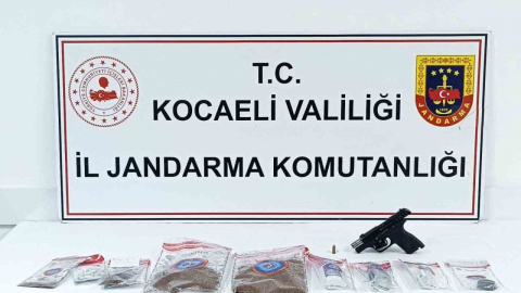 Kocaeli'de 1 kilo bonzai ele geçirildi