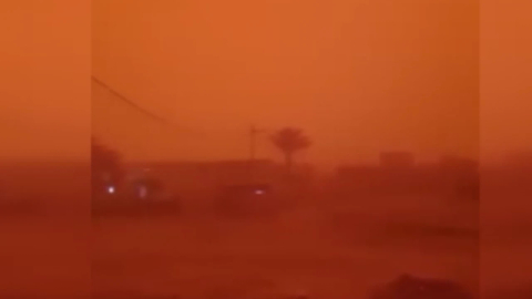Irak'ı kum fırtınası vurdu: 4 ölü, 3 yaralı