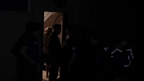 Müzik krizine polis ve itfaiye müdahalesi