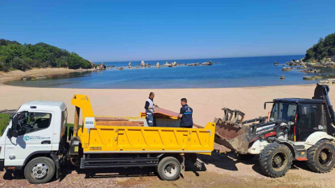 Kandıra plajları yeni sezona hazırlanıyor