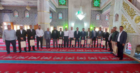 "Etkili Hutbe Sunumu" için yarıştılar