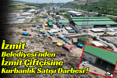 İzmit Belediyesi'nden İzmit Çiftçisine Kurbanlık Satışı Darbesi!