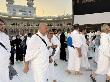 Türk siyasetçileri ve Müslüman ülke liderleri de Kabe’ye kavuştu