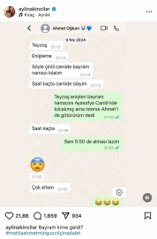Minguzzi’nin teyzesinden duygulandıran bayram paylaşımı : "Bayram kime geldi"