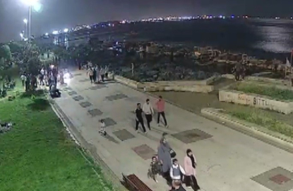 Pendik sahilinde motosiklet dehşeti: Küçük çocuk yaralandı