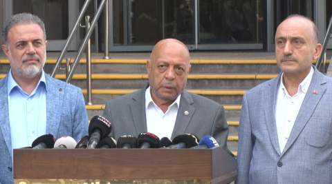 Bakan Işıkhan, HAK-İŞ Genel Başkanı Mahmut Arslan’ı kabul etti