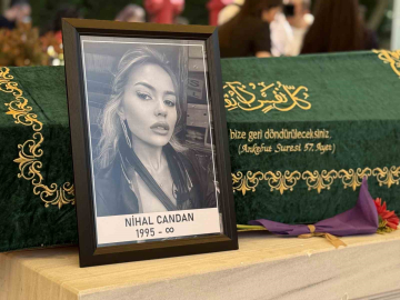 Sosyal fenomeni Nihal Candan son yolculuğuna uğurlandı