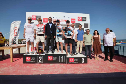Dünya Motosurf Şampiyonası’nda final heyecanı Çeşme’de yaşandı