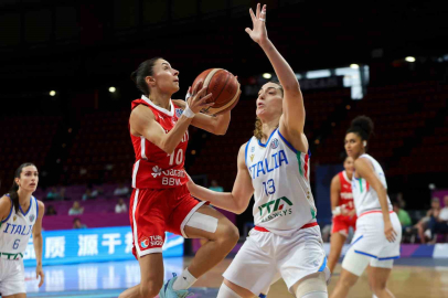 A Milli Kadın Basketbol Takımı, çeyrek finalde İtalya’ya kaybetti