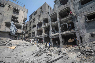 Gazze’de can kaybı 56 bin 531’e yükseldi