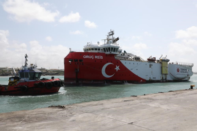 Oruç Reis vatana dönüş yaptı