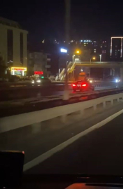 Beylikdüzü’nde ters yöne giren sürücü trafiği tehlikeye attı