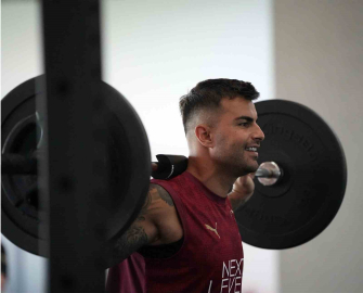 Galatasaray, yeni sezon hazırlıklarını çift idmanla sürdürdü