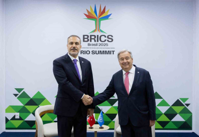 Bakan Fidan, BM Genel Sekreteri Guterres ile görüştü