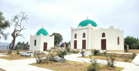 İç savaşta zarar gören Necaşi Türbesi ve Camii yeniden restore edildi