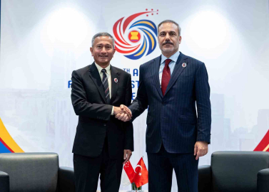Bakan Fidan Malezya’da Singapur Dışişleri Bakanı Balakrishnan ile görüştü