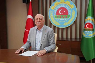 TZOB Başkanı Bayraktar: "İçinde bulunduğumuz hasat döneminde çiftçilerimiz kuraklıkla nedeniyle yüzde 85’lere varan oranda verim düşüklüğüyle yüzleşmiştir"