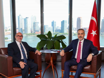 Dışişleri Bakanı Fidan, ABD Müslüman Kuruluşlar Konseyi Başkanı Cemal’i kabul etti