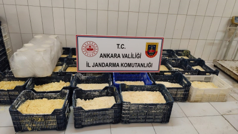 Ankara’da 12 milyon liralık güvenilir olmayan gıda ürünü ele geçirildi