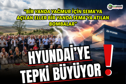 Yağmur bekleyen vatandaşa "ses bombası" şoku