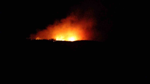 Çanakkale’de orman yangını