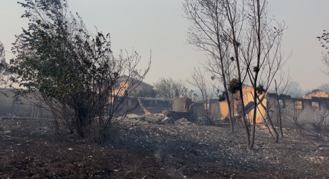 Kocaeli’deki orman yangının enerjisi 22.5 saat sonra düştü