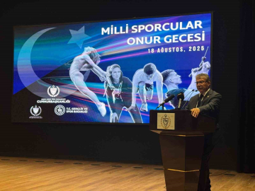 KKTC’de "Milli Sporcular Onur Gecesi" düzenlendi
